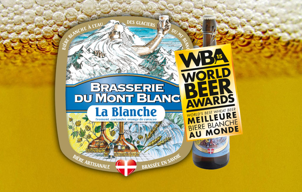 bière blanche de la brasserie du Mont Blanc