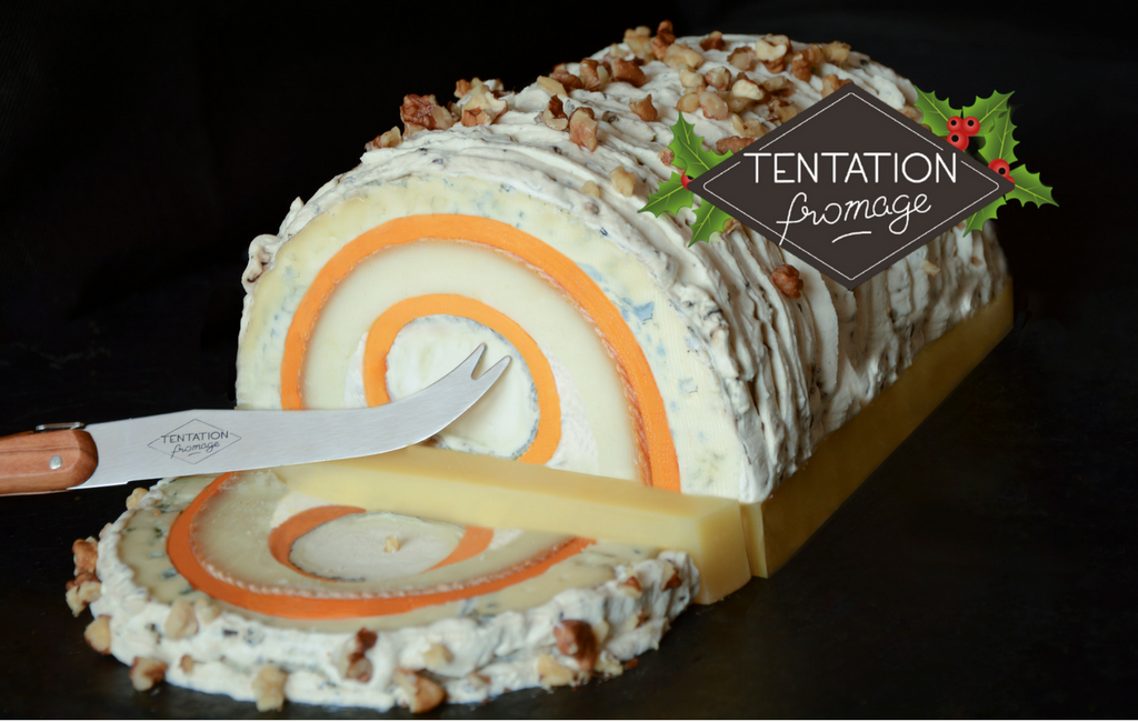 la bûche de Noël by tentation fromage
