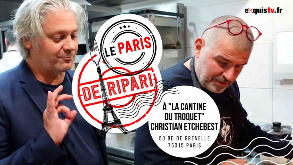 Le Paris de Ripari chez Christian Etchebest 