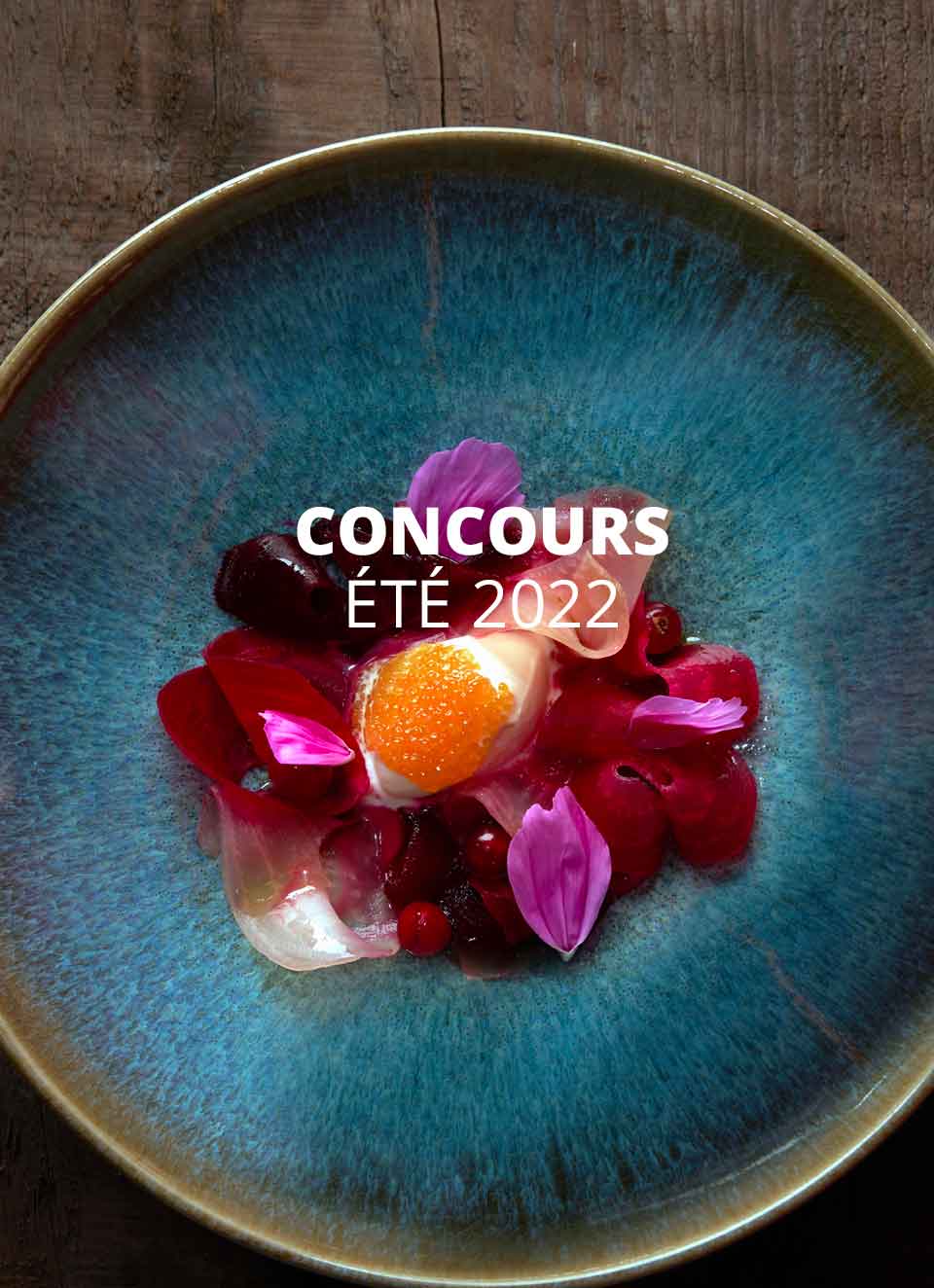 concours été 2022 magazine exquis table du gourmet Riquewihr