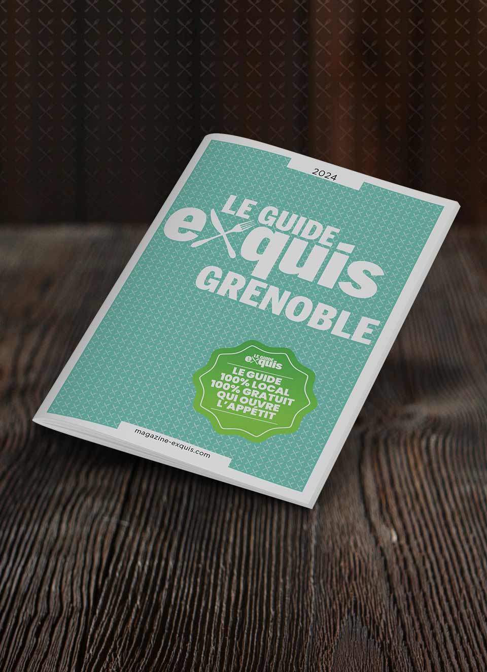 couverture guide exquis grenoble 2024
