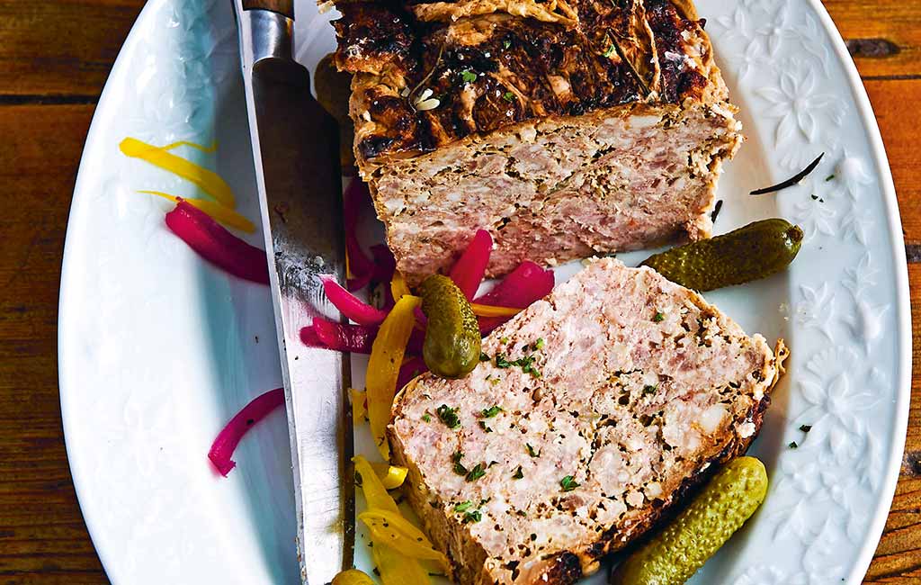 Lyon Mon p'tit bouchon recette de la terrine de campagne