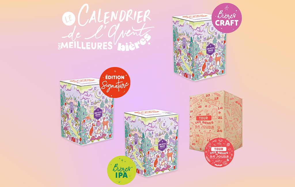 calendrier avent 2025 Une petite mousse