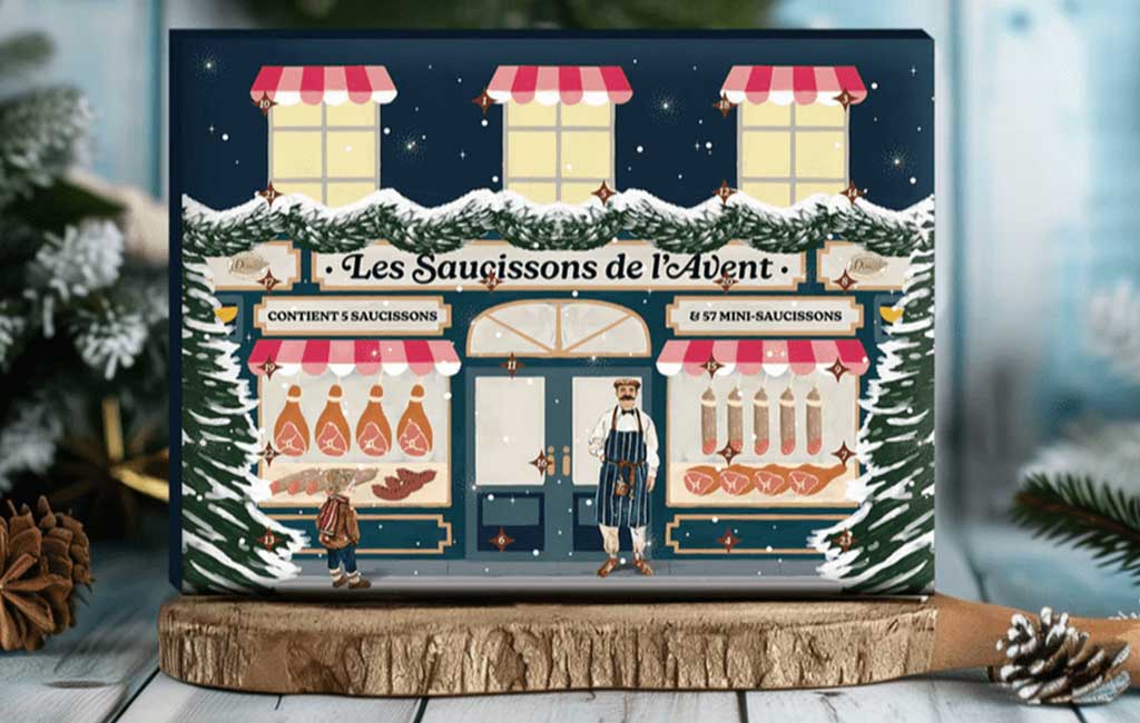 calendrier avent saucissons