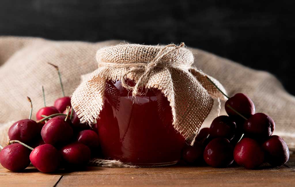 confiture de cerises