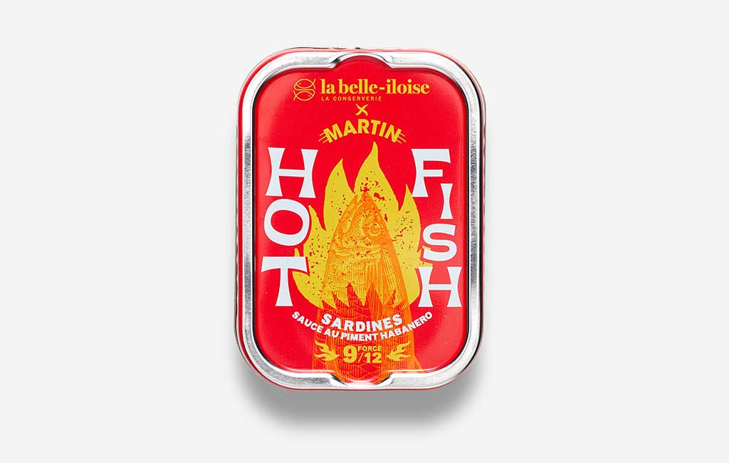 sardines piment Habanero la belle Eloise