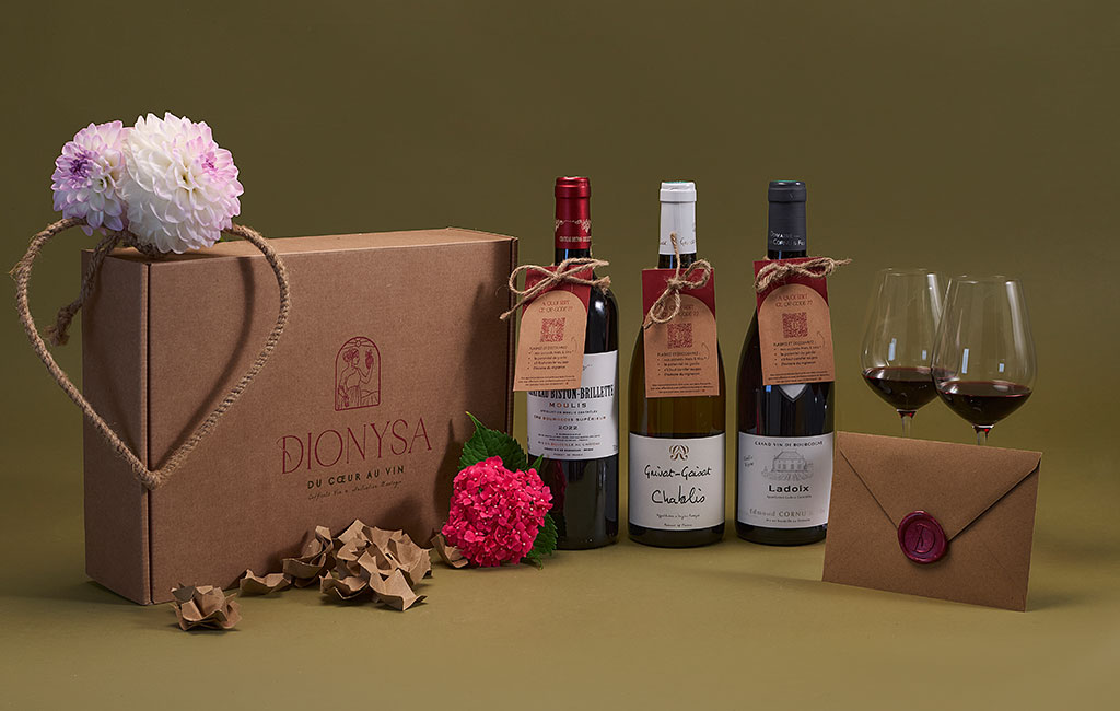coffret vins dionysa